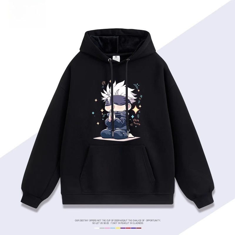 咒術回戰五條悟 2025秋冬新款親子情侶裝連帽衛衣