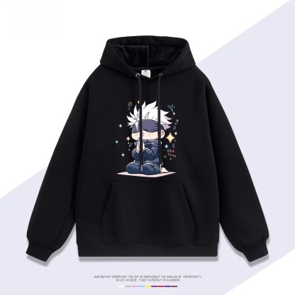 咒術回戰五條悟 2025秋冬新款親子情侶裝連帽衛衣