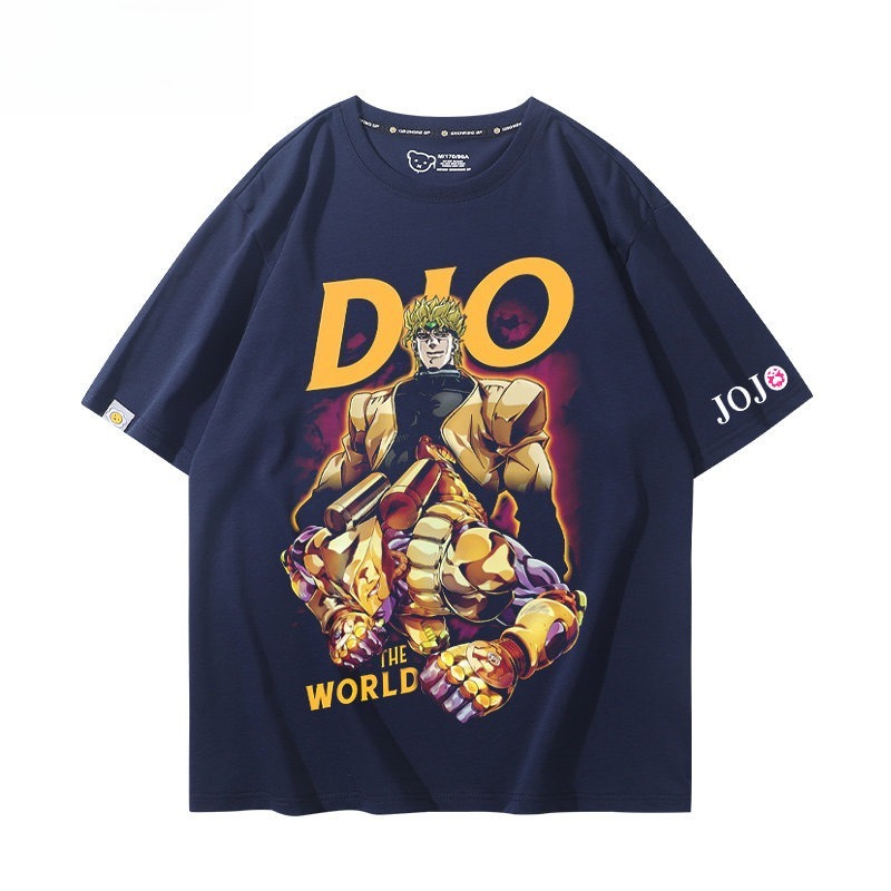 JOJO的奇妙冒險 2026親子情侶男女同款 印花短袖T恤