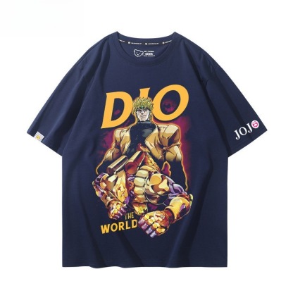 JOJO的奇妙冒險 2026親子情侶男女同款 印花短袖T恤