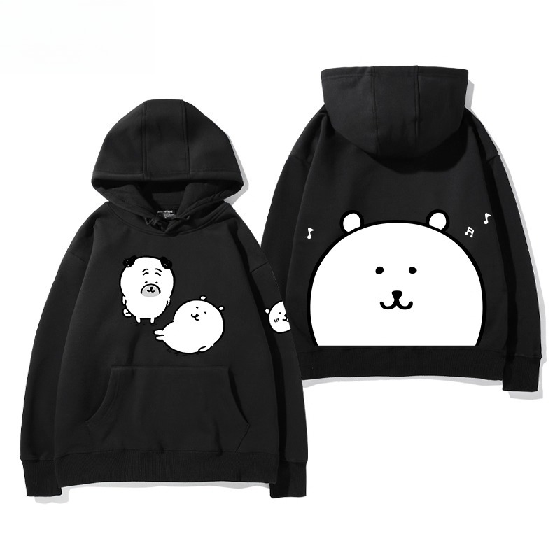 自嘲熊 聯名衛衣2025秋冬新款 親子情侶裝連帽衛衣