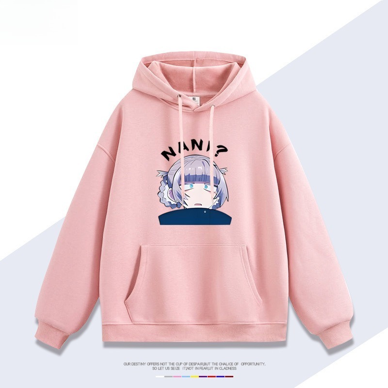 徹夜之歌七草薺 親子情侶男女連帽衛衣