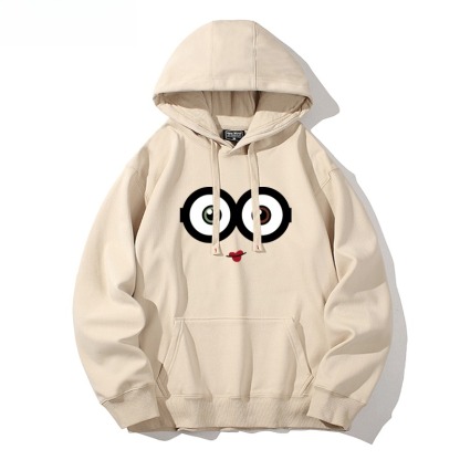 神偷奶爸小黃人新款 親子情侶男女連帽衛衣