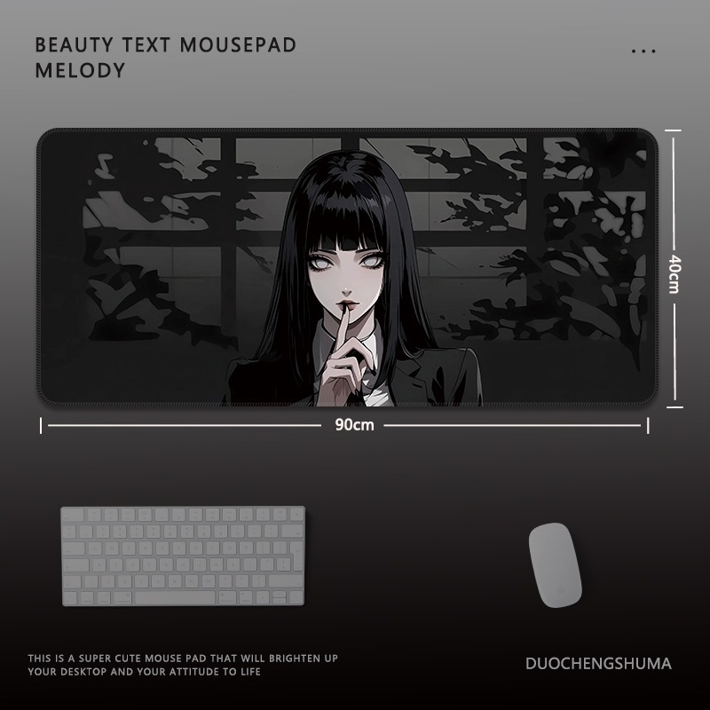 鏈鋸人電競超大遊戲加厚防滑鼠標墊