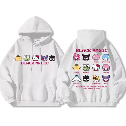 三麗鷗 聯名衛衣2025秋冬新款親子情侶裝連帽衛衣