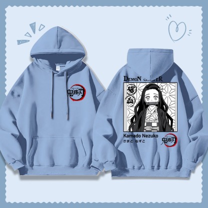 鬼滅之刃 聯名衛衣2025秋冬新款寬鬆連帽衛衣