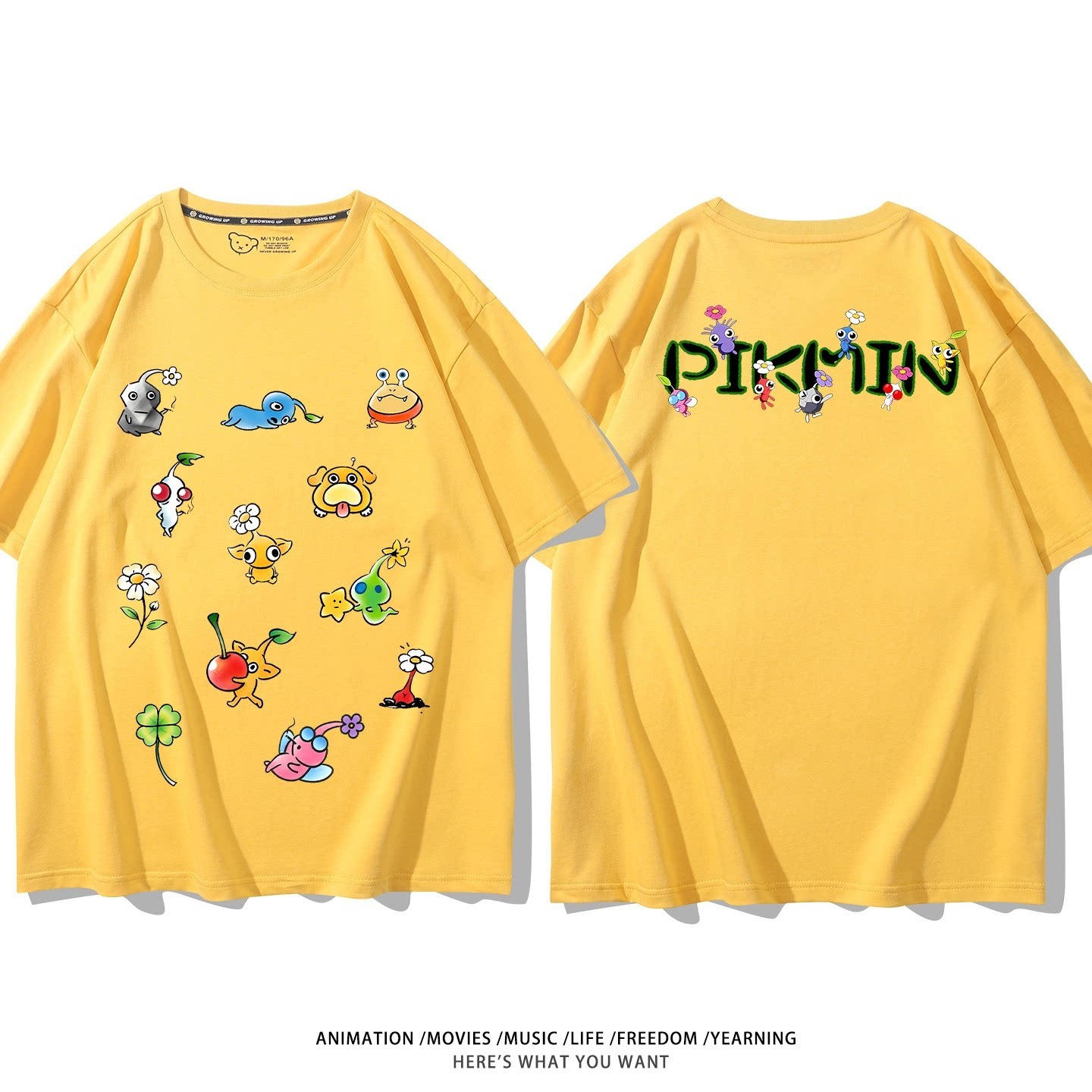 皮克敏PIKMIN4 印花短袖T恤
