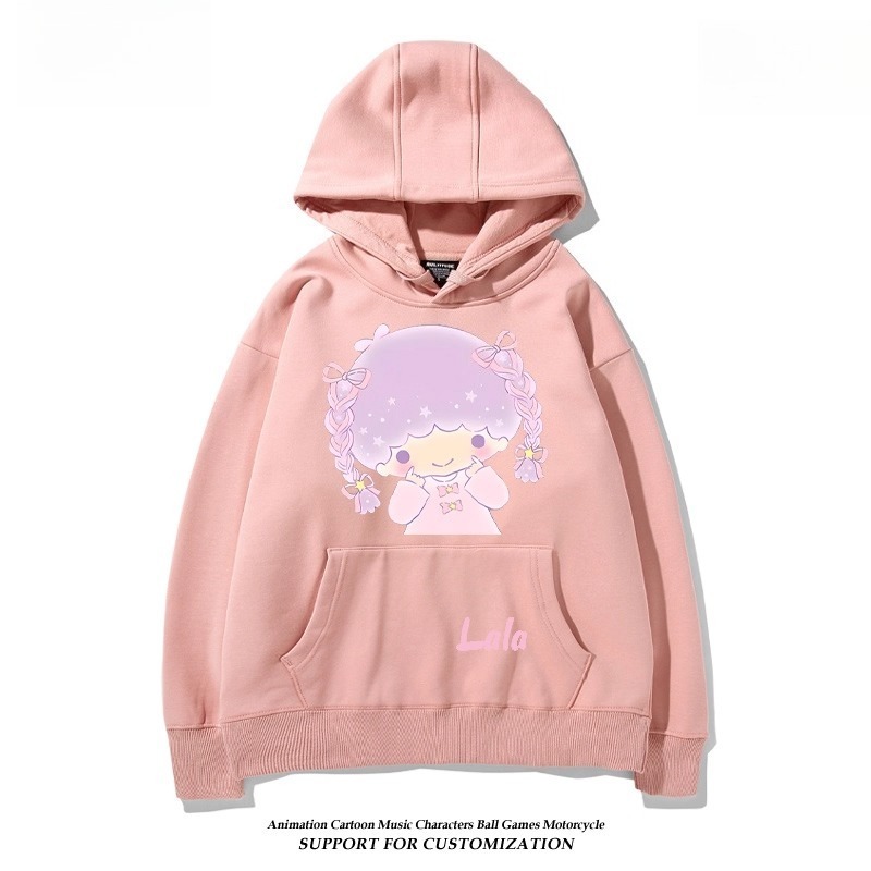 雙子星little twinstars新款 親子情侶男女連帽衛衣