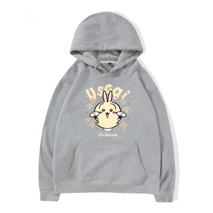 Chiikawa新款 親子情侶男女款連帽衛衣