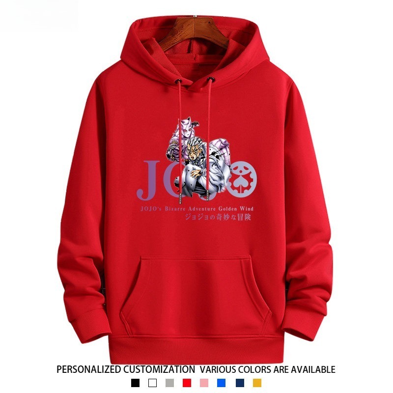 JOJO的奇妙冒險衛衣新款 親子情侶裝連帽衛衣