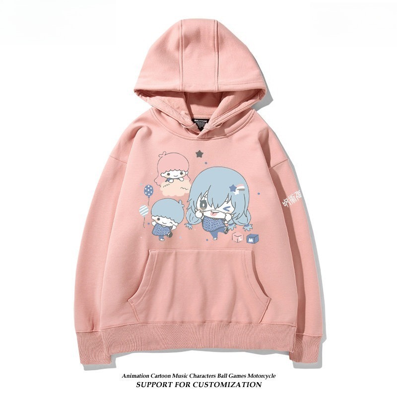 咒術迴戰 聯名衛衣2026秋冬新款親子情侶裝連帽衛衣