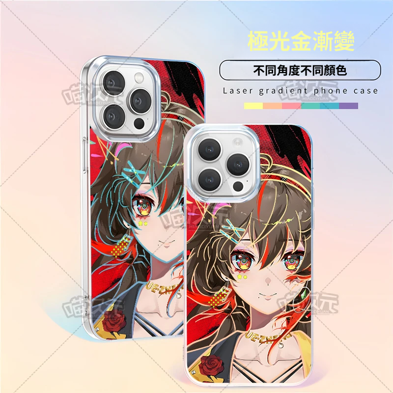 【大集合】動漫極光金漸變手機殼