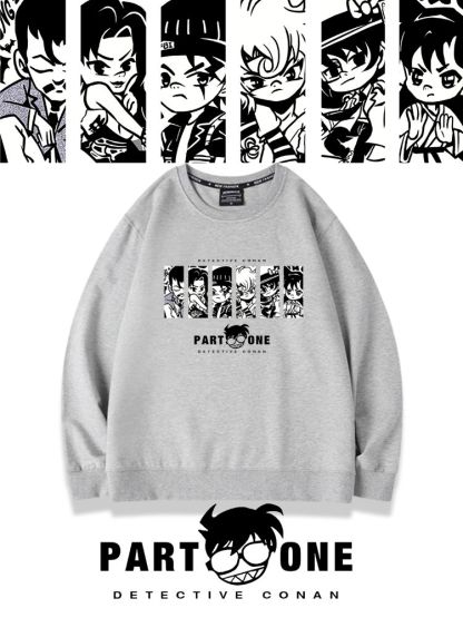 名偵探柯南2024親子情侶裝 圓領長袖