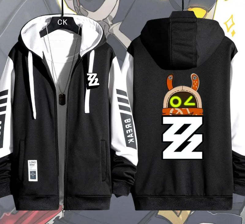 絕區零 邦布 手繪連帽衫 春秋舒適外套