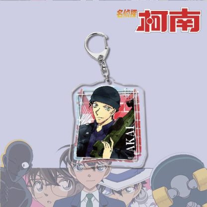 名偵探柯南周邊 灰原哀基德赤井秀一安室透世良真純亞克力鑰匙扣掛飾【單買三件起送】