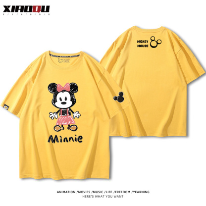 迪士尼米老鼠 2024親子情侶裝 圓領長袖