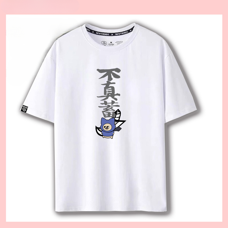 怪物獵人呆貓搞怪太刀俠不登龍短袖T恤