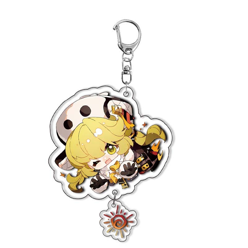 崩壞星穹鐵道愛莉希雅彥卿希露瓦景元白露姬子亞克力鑰匙扣掛飾【單買三件起送】