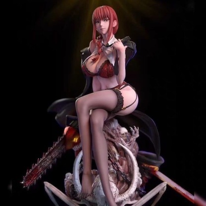 HHS瑪奇瑪限量 鏈鋸人 GK雕像 可拆卸