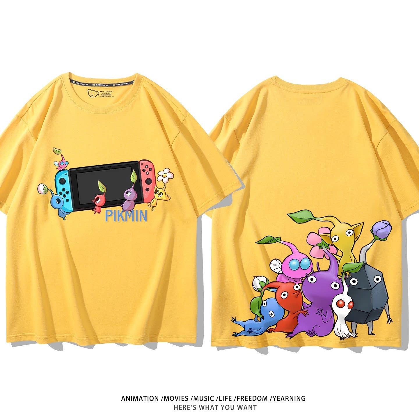 皮克敏PIKMIN4 印花短袖T恤