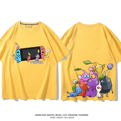 皮克敏PIKMIN4 印花短袖T恤