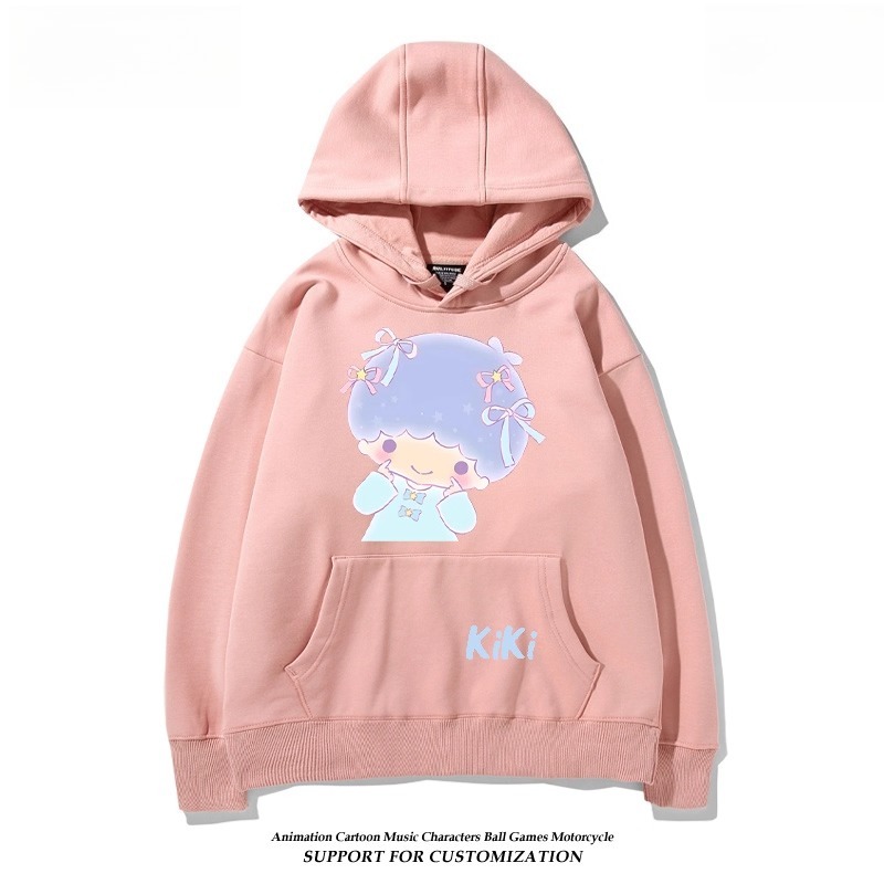 雙子星little twinstars新款 親子情侶男女連帽衛衣