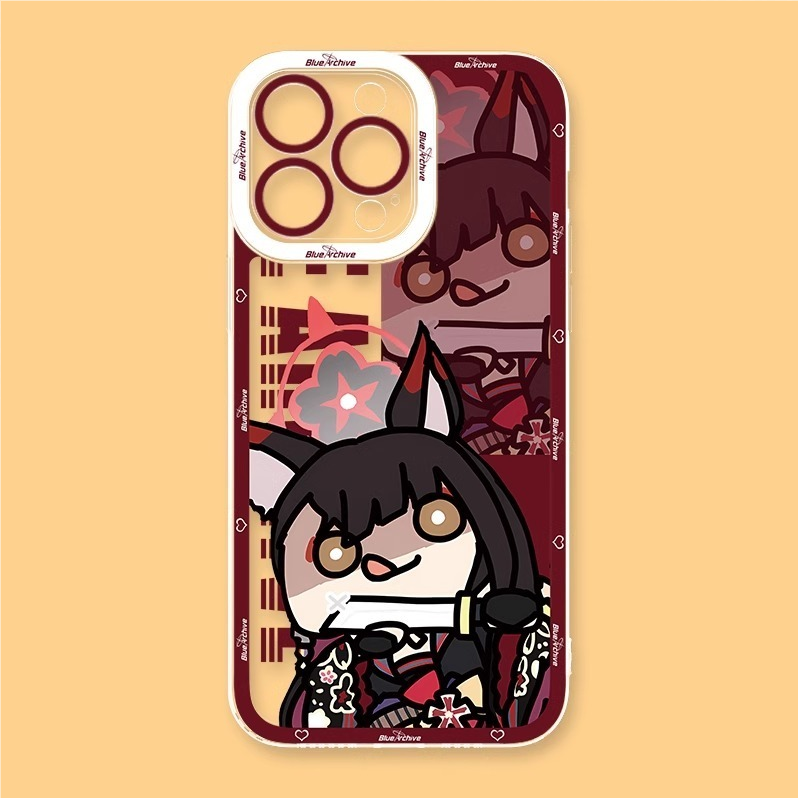 蔚藍檔案天使眼透明防摔軟殼