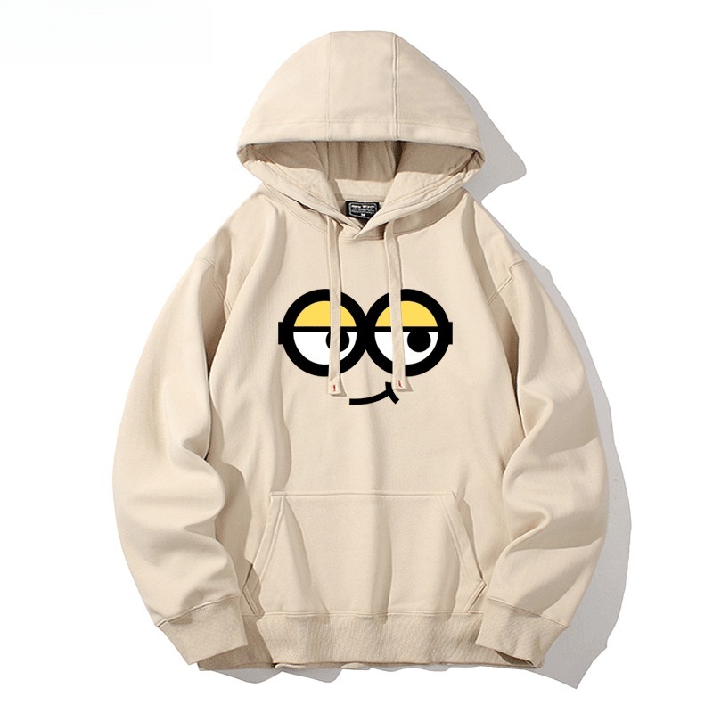 神偷奶爸小黃人新款 親子情侶男女連帽衛衣