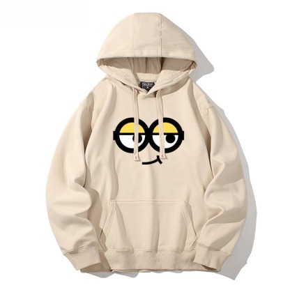 神偷奶爸小黃人新款 親子情侶男女連帽衛衣