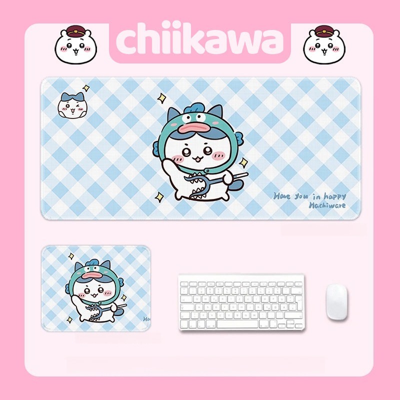 Chiikawa吉伊卡哇 主題桌墊 布質滑鼠墊