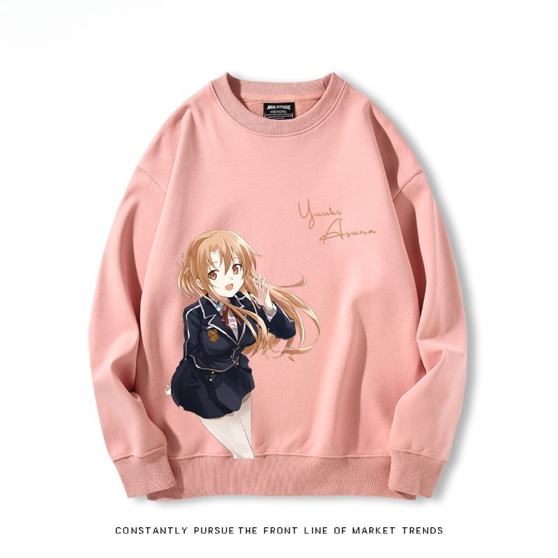 刀劍神域 聯名親子情侶裝 圓領長袖