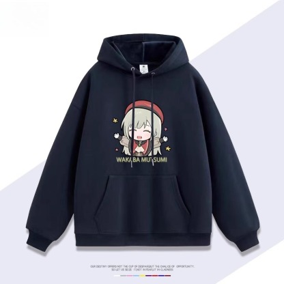 Ave Mujica 若葉睦 聯名衛衣2025秋冬新款 親子情侶裝連帽衛衣