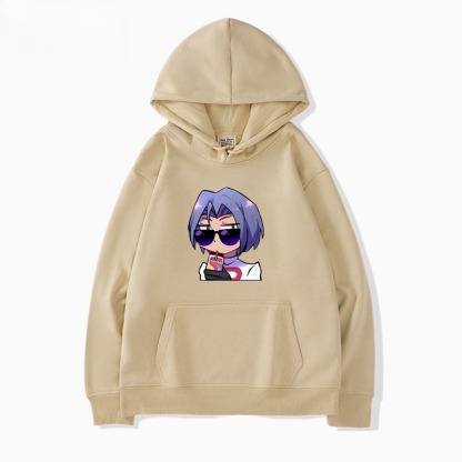 寶可夢火箭隊 聯名衛衣新款 親子情侶裝連帽衛衣