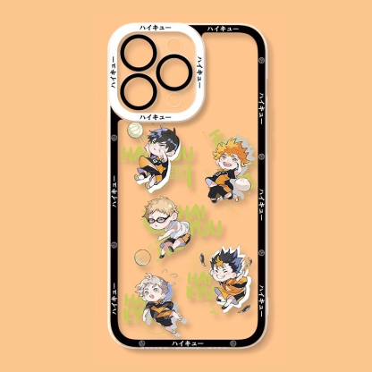 排球少年天使眼透明防摔軟殼