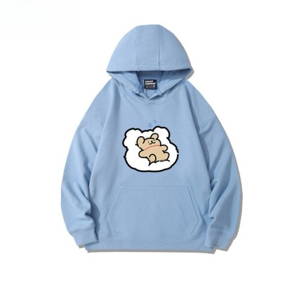 線條小狗 聯名衛衣2026秋冬新款親子情侶裝連帽衛衣