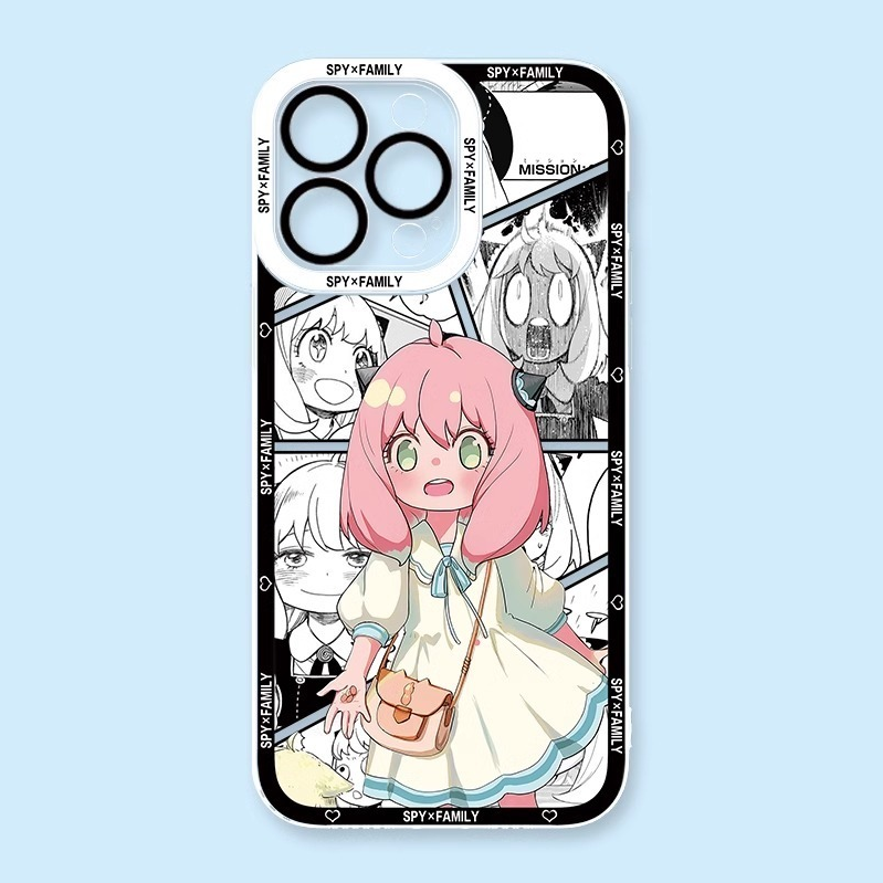 蘋果 系列間諜家家酒天使眼透明防摔軟殼