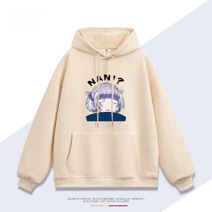 徹夜之歌七草薺 親子情侶男女連帽衛衣