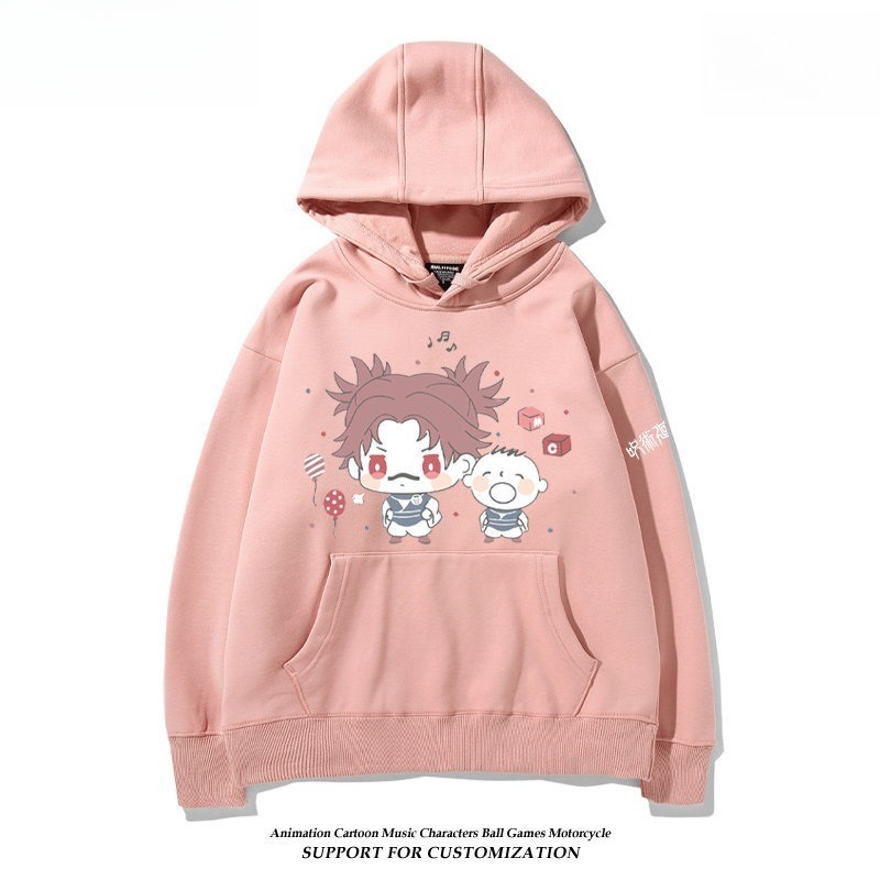 咒術迴戰 聯名衛衣2026秋冬新款親子情侶裝連帽衛衣