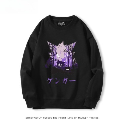 寶可夢耿鬼 聯名親子情侶裝 圓領長袖