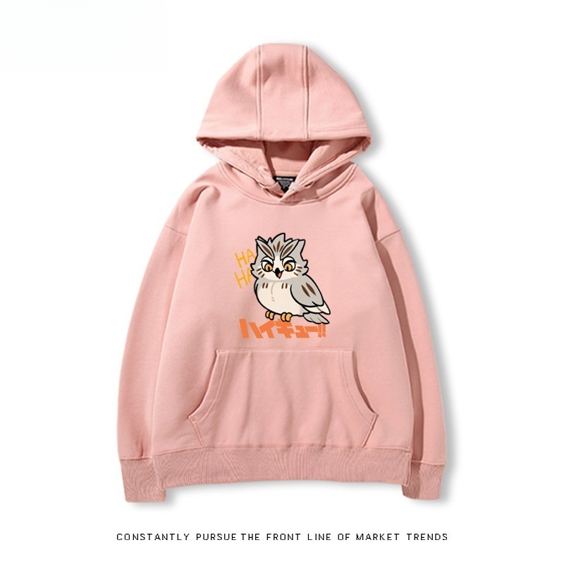 排球少年 聯名衛衣2026秋冬新款 親子情侶連帽衛衣