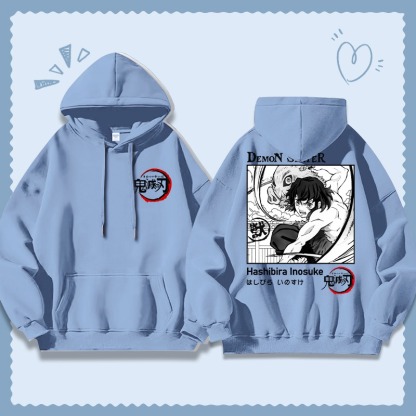 鬼滅之刃 聯名衛衣2025秋冬新款寬鬆連帽衛衣