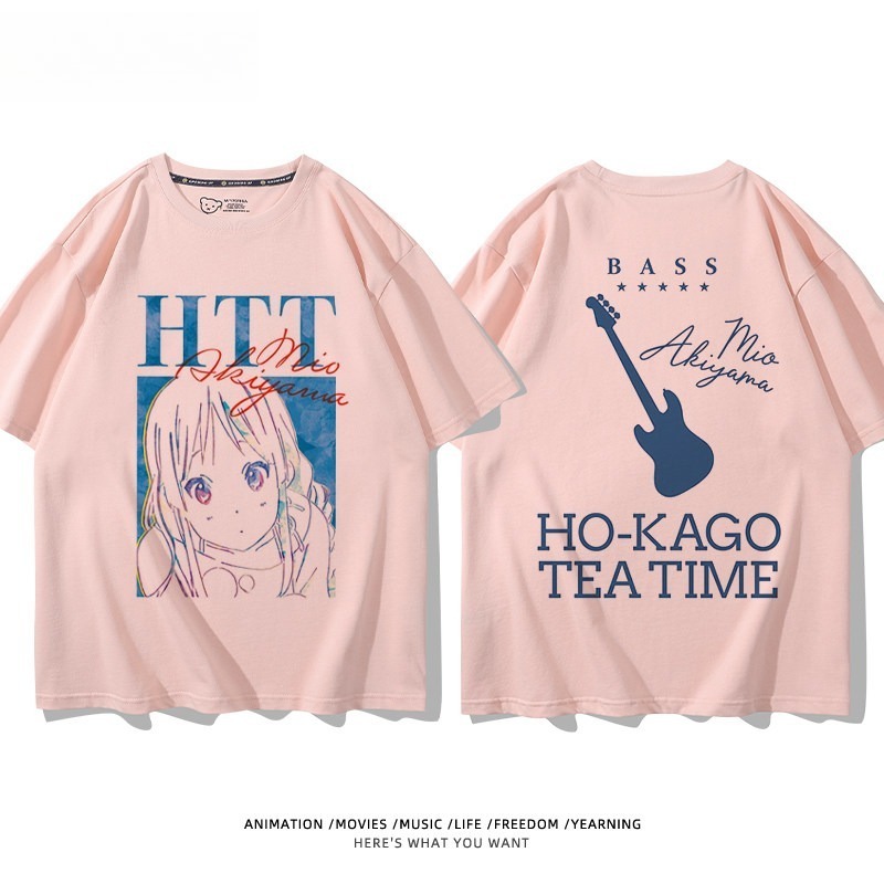 輕音少女 印花短袖T恤