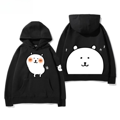 自嘲熊 聯名衛衣2025秋冬新款 親子情侶裝連帽衛衣