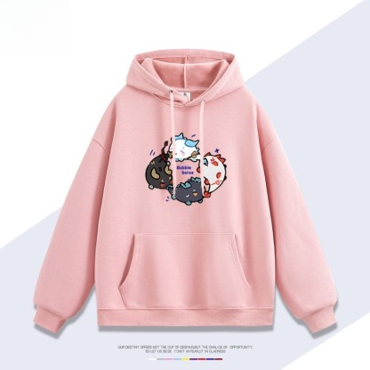 明日方舟龍泡泡新款 親子情侶男女連帽衛衣