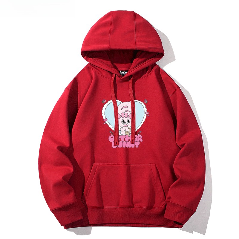 艾丝樂小兔 親子情侶男女連帽衛衣