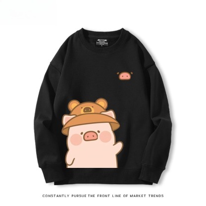 LuLu豬 聯名親子情侶裝 圓領長袖