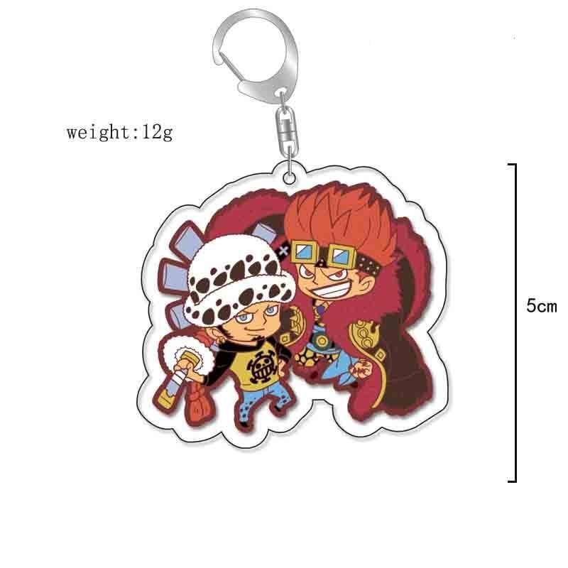 航海王 草帽路飛索隆羅香克斯周邊鑰匙扣 掛飾【單買三件起送】