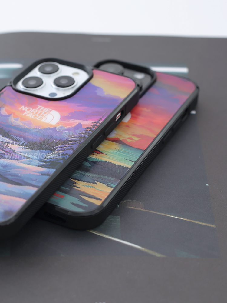 ins風北面3D幻圖磁吸防摔手機殼
