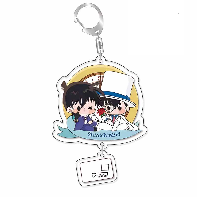 名偵探柯南周邊掛件鑰匙扣怪盜基德工藤新一安室赤井秀一掛飾【單買三件起送】