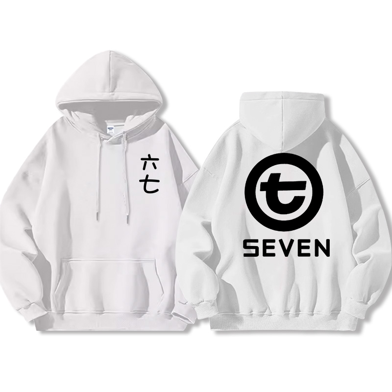 刺客伍六七 2025秋冬新款親子情侶裝薄絨款連帽衛衣